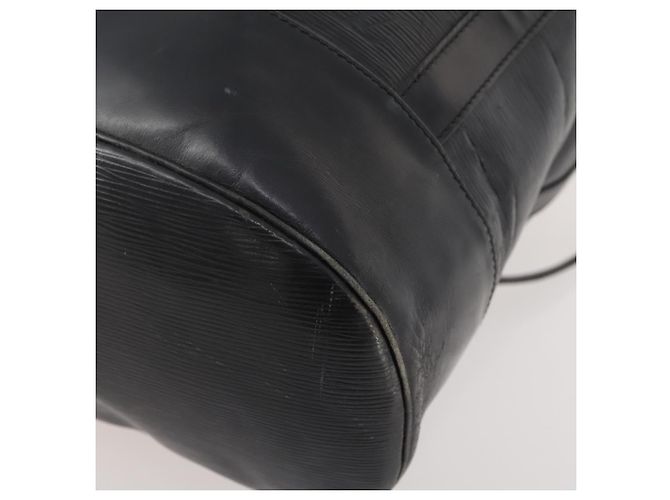 LOUIS VUITTON Borsa a Spalla Epi Randonnee GM Nera M43082 LV Auth hk3445 Nero - vista 9