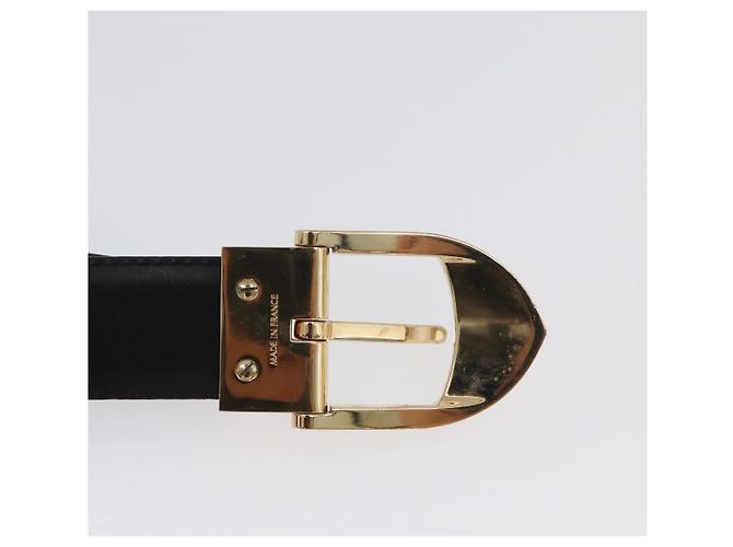 CINTURA EPI LOUIS VUITTON 41,3" Nera LV Auth th6640 Nero - vista 6