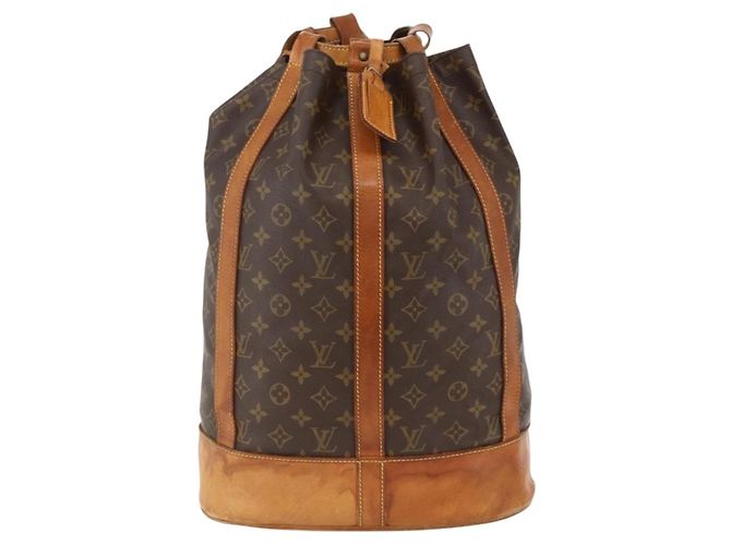 LOUIS VUITTON Borsa a Spalla Monogram Randonnee GM M42244 LV Auth ARZ458 Monogramma - vista 13
