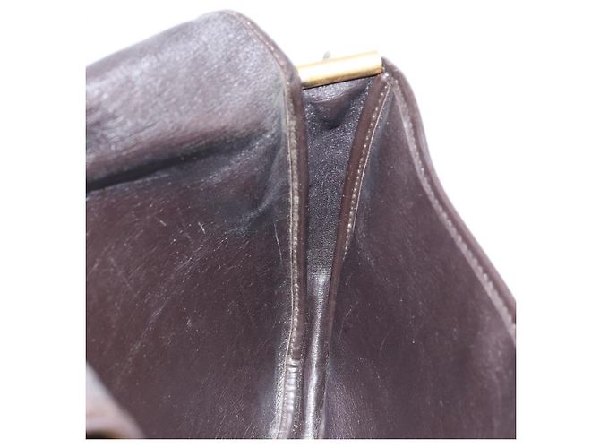 Borsa a Spalla in Tela Trotter Christian Dior Beige Oro Auth ARZ539 - vista 19