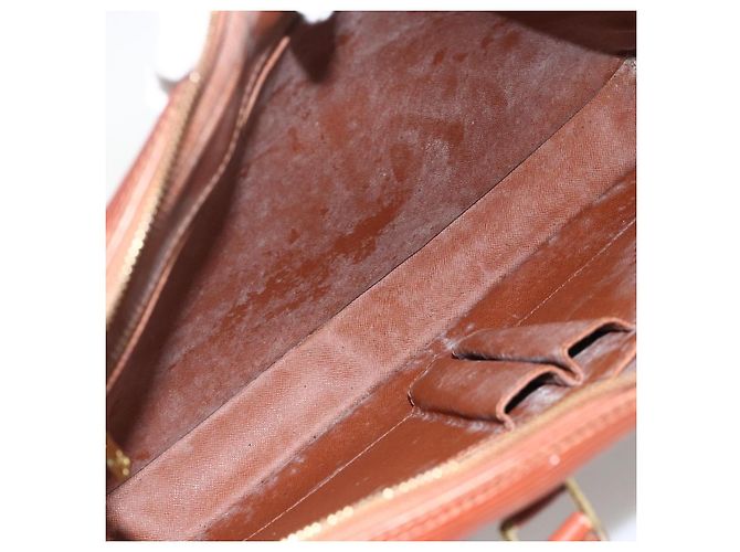 LOUIS VUITTON Epi Porta Documenti da Viaggio Borsa Business Marrone M54478 Auth BA11658 - vista 10