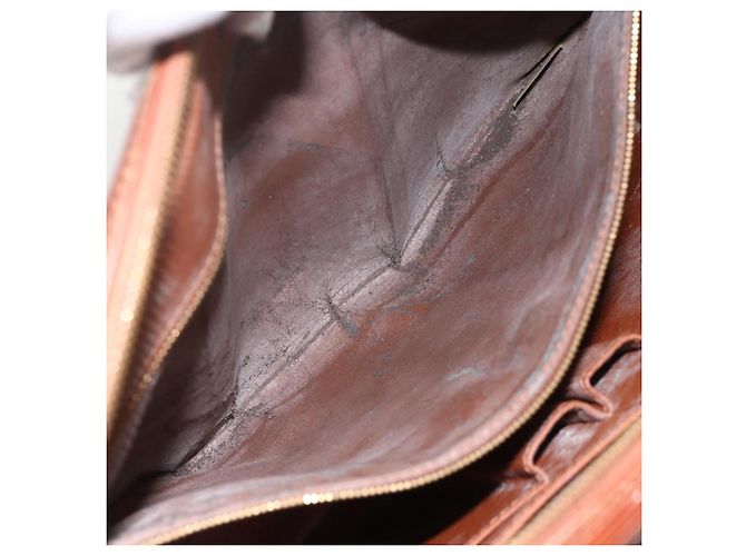 LOUIS VUITTON Epi Porta Documenti da Viaggio Borsa Business Marrone M54478 Auth BA11658 - vista 11