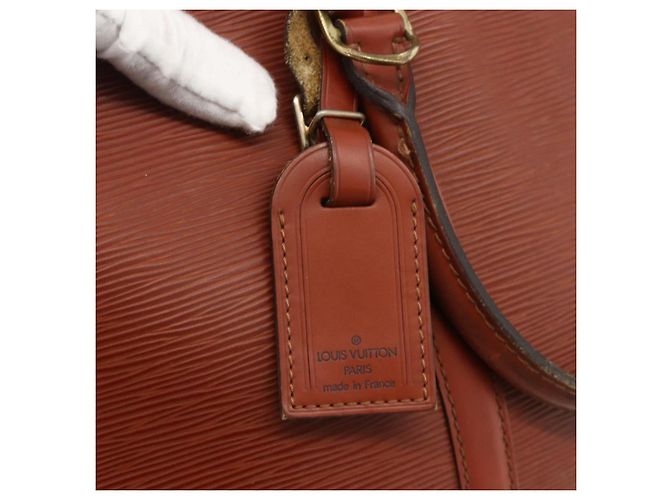 LOUIS VUITTON Epi Porta Documenti da Viaggio Borsa Business Marrone M54478 Auth BA11658 - vista 17