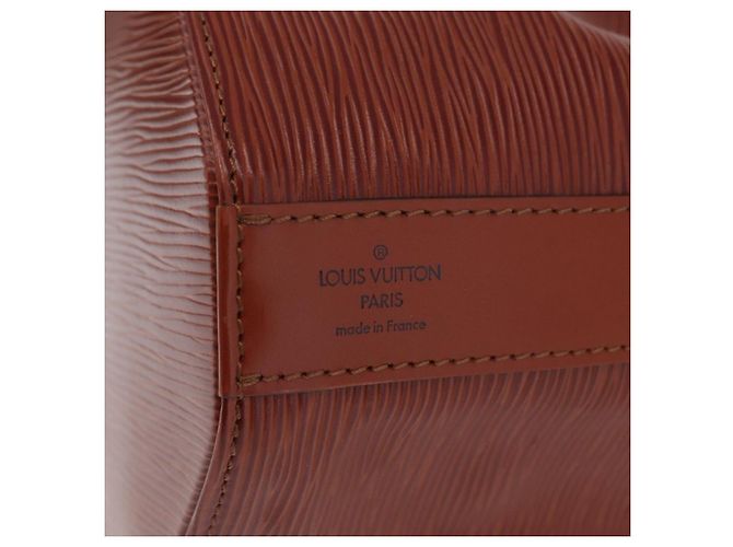 LOUIS VUITTON Epi Borsa A Spalla Paul PM Marrone M80203 LV Auth SW2283 - vista 14
