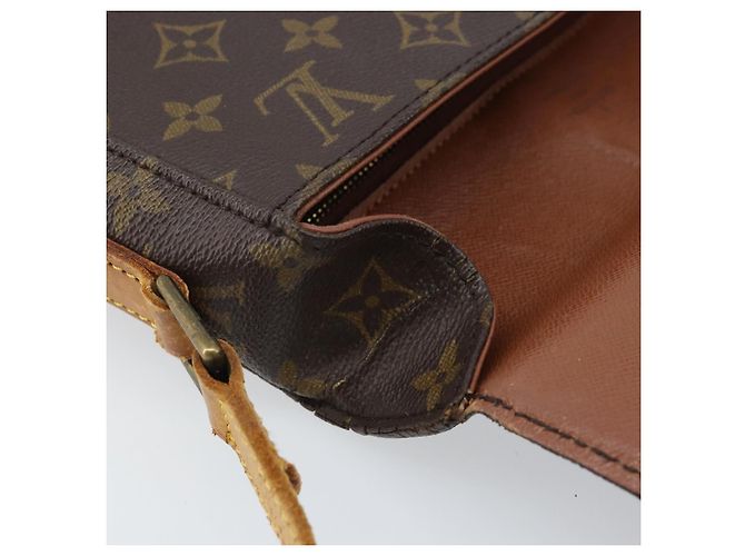 LOUIS VUITTON Borsa a Spalla Monogram Saint Cloud GM M51242 LV Auth LNZ811 Monogramma - vista 18