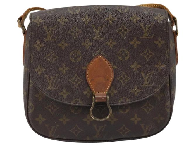 LOUIS VUITTON Borsa a Spalla Monogram Saint Cloud GM M51242 LV Auth LNZ811 Monogramma - vista 2