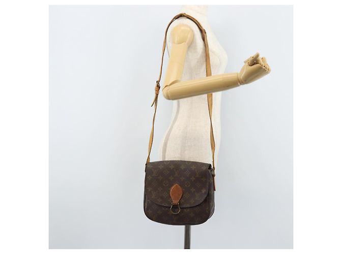 LOUIS VUITTON Borsa a Spalla Monogram Saint Cloud GM M51242 LV Auth LNZ811 Monogramma - vista 27