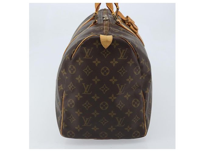 LOUIS VUITTON Borsa Boston Monogram Keepall 45 M41428 LV Auth bs33963 Monogramma - vista 4