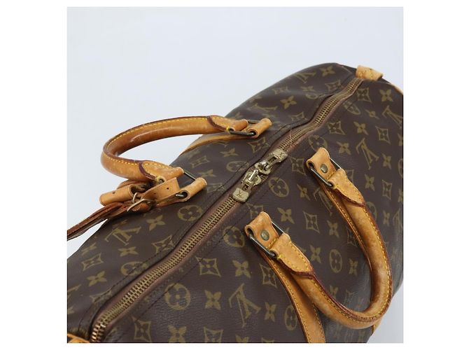 LOUIS VUITTON Borsa Boston Monogram Keepall 45 M41428 LV Auth bs33963 Monogramma - vista 6