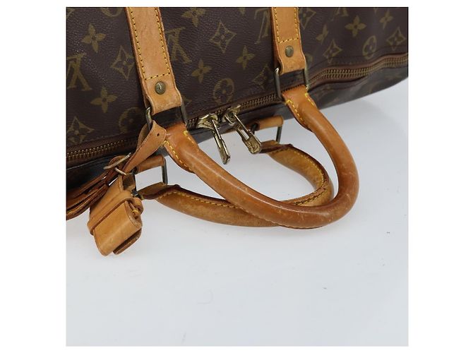 LOUIS VUITTON Borsa Boston Monogram Keepall 45 M41428 LV Auth bs33963 Monogramma - vista 7