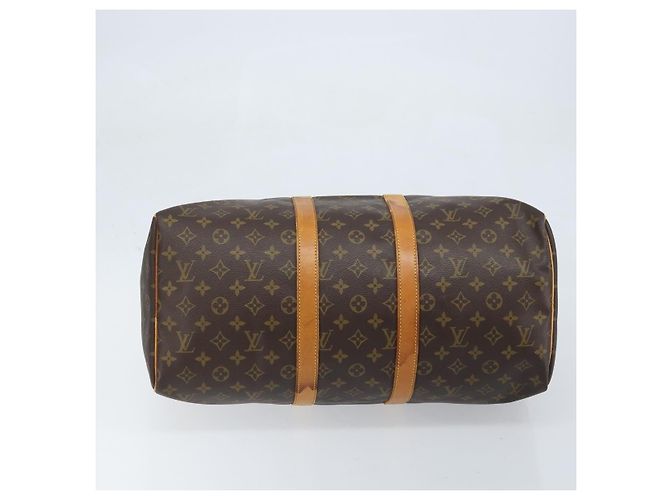LOUIS VUITTON Borsa Boston Monogram Keepall 45 M41428 LV Auth bs33963 Monogramma - vista 9