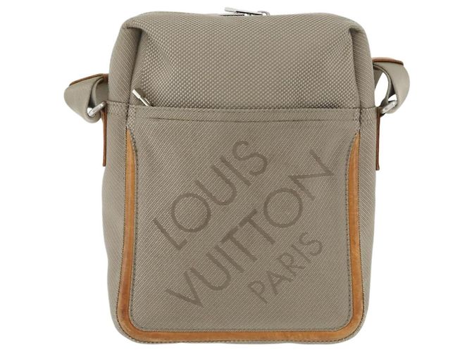 LOUIS VUITTON Borsa a Spalla Damier Geant Sitadan Beige Sabre M93041 Auth ep13905 - vista 2
