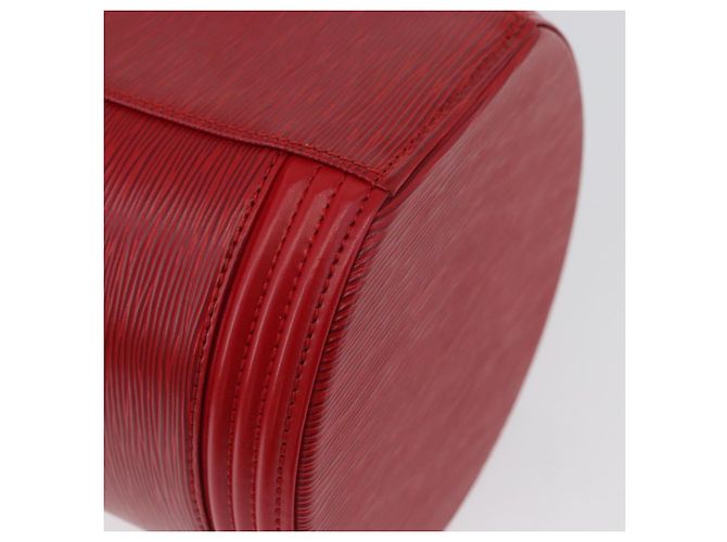 LOUIS VUITTON Borsa a Mano Epi Cannes Rossa M48037 LV Auth AMZ418 Rosso - vista 13