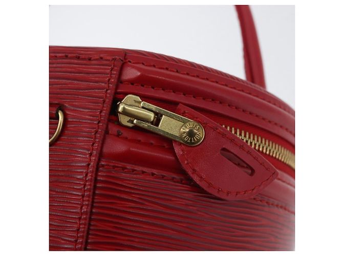 LOUIS VUITTON Borsa a Mano Epi Cannes Rossa M48037 LV Auth AMZ418 Rosso - vista 15