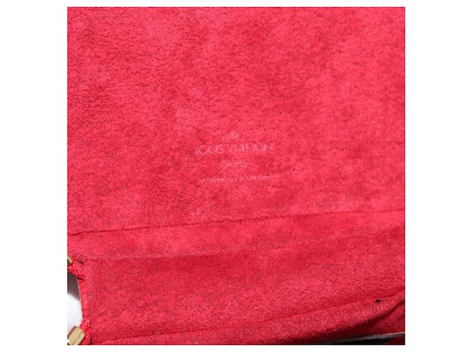 LOUIS VUITTON Borsa a Mano Epi Cannes Rossa M48037 LV Auth AMZ418 Rosso - vista 16
