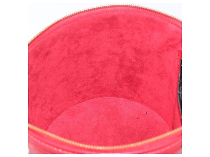 LOUIS VUITTON Borsa a Mano Epi Cannes Rossa M48037 LV Auth AMZ418 Rosso - vista 20