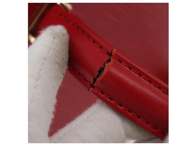 LOUIS VUITTON Borsa a Mano Epi Cannes Rossa M48037 LV Auth AMZ418 Rosso - vista 8