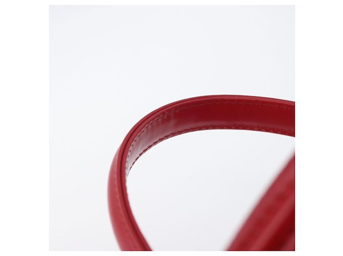 LOUIS VUITTON Borsa a Mano Epi Cannes Rossa M48037 LV Auth AMZ418 Rosso - vista 9
