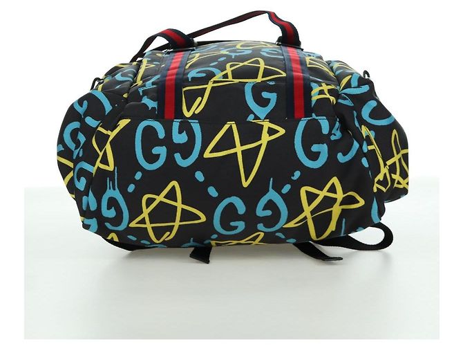 GUCCI Gucci Ghost Sherry Line Backpack Canvas Multicolor 429037 Auth gh1884M - view 12