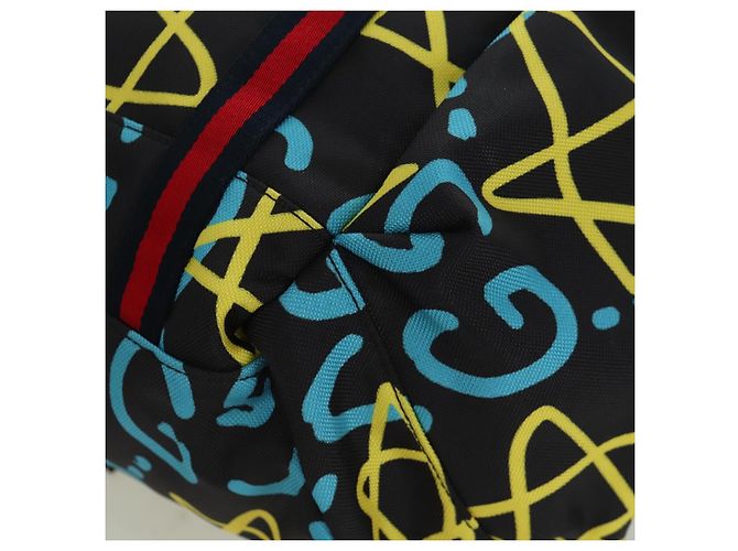 GUCCI Gucci Ghost Sherry Line Backpack Canvas Multicolor 429037 Auth gh1884M - view 14