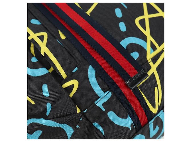 GUCCI Gucci Ghost Sherry Line Backpack Canvas Multicolor 429037 Auth gh1884M - view 18