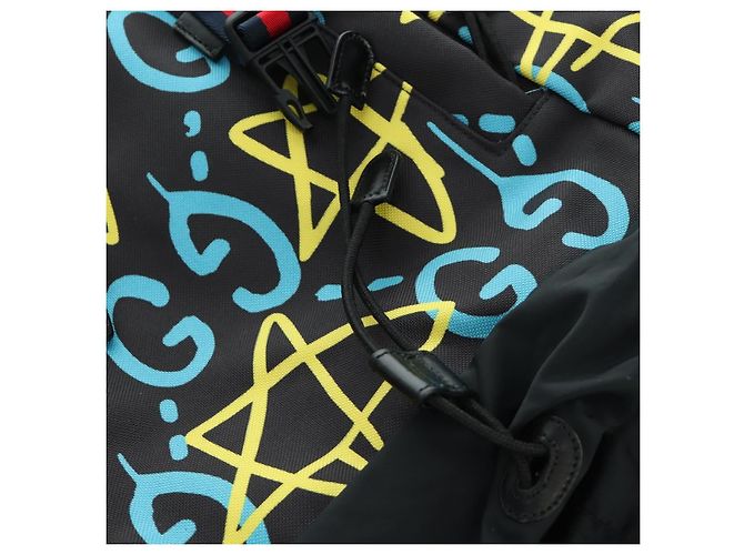 GUCCI Gucci Ghost Sherry Line Backpack Canvas Multicolor 429037 Auth gh1884M - view 20