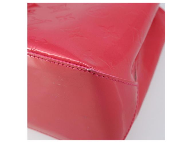 LOUIS VUITTON Borsa a Mano Monogram Vernis Wilshire PM Rose Pop M93643 Auth ep13926A Rosa - vista 10