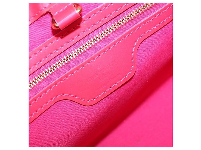 LOUIS VUITTON Borsa a Mano Monogram Vernis Wilshire PM Rose Pop M93643 Auth ep13926A Rosa - vista 16