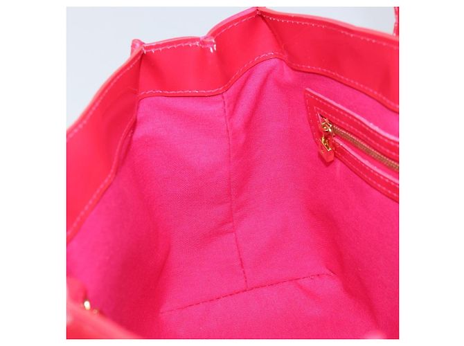 LOUIS VUITTON Borsa a Mano Monogram Vernis Wilshire PM Rose Pop M93643 Auth ep13926A Rosa - vista 19