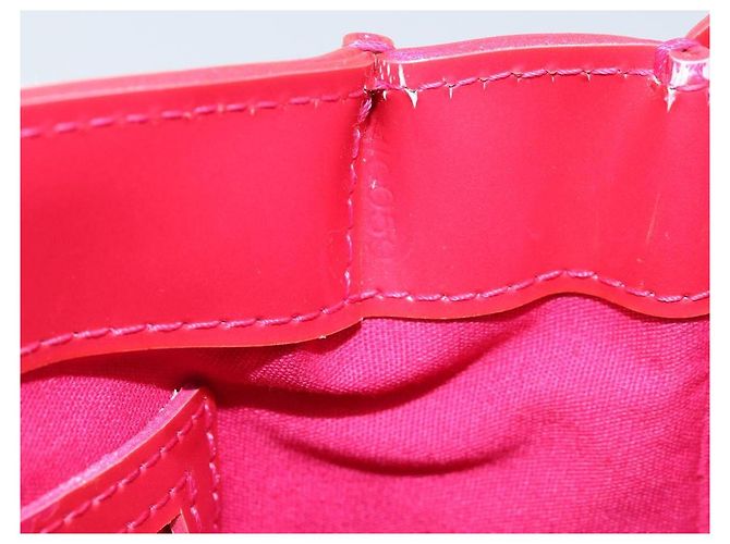 LOUIS VUITTON Borsa a Mano Monogram Vernis Wilshire PM Rose Pop M93643 Auth ep13926A Rosa - vista 22