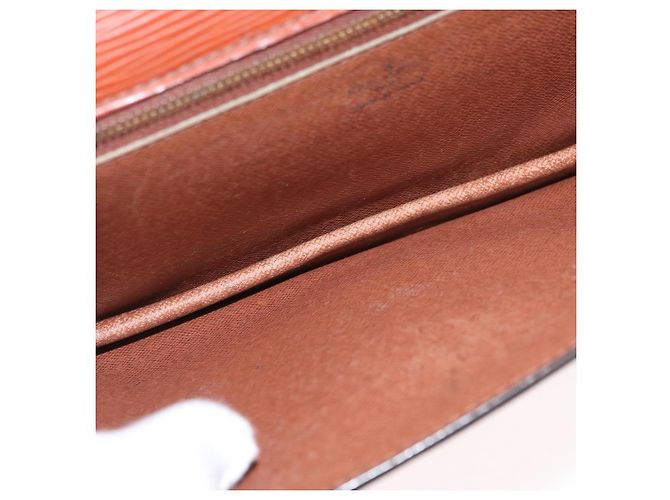 LOUIS VUITTON Borsa a Mano Dragonne Epi Serie Marrone M52618 LV Auth ti3804 - vista 16
