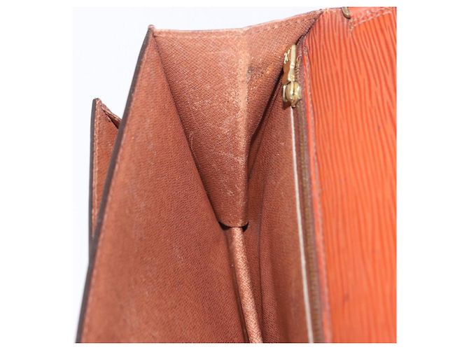 LOUIS VUITTON Borsa a Mano Dragonne Epi Serie Marrone M52618 LV Auth ti3804 - vista 18