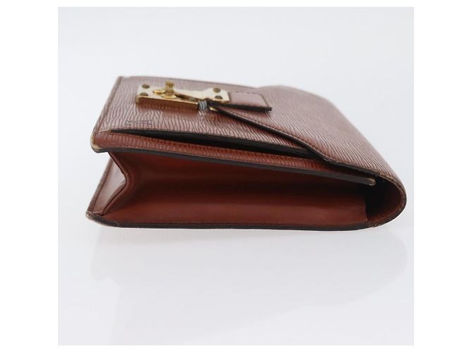 LOUIS VUITTON Borsa a Mano Dragonne Epi Serie Marrone M52618 LV Auth ti3804 - vista 4
