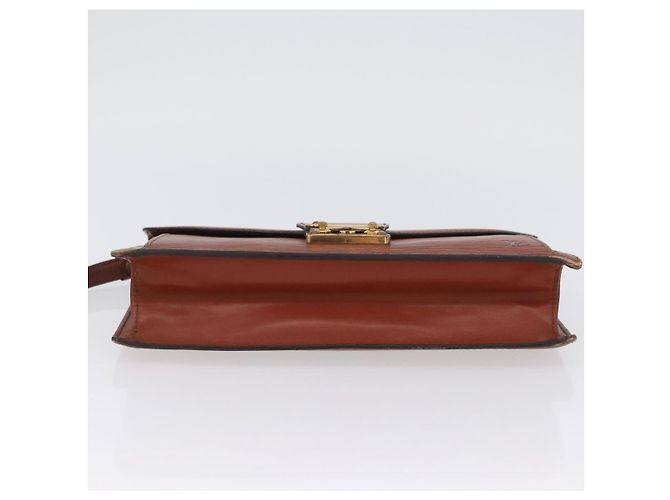 LOUIS VUITTON Borsa a Mano Dragonne Epi Serie Marrone M52618 LV Auth ti3804 - vista 8
