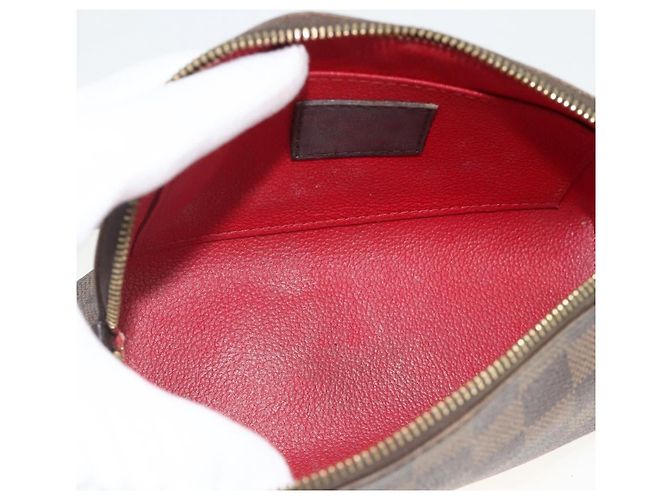 LOUIS VUITTON Kosmetiktäschchen PM Damier Ebene N47516 Authentisch LV AMZ466 - Ansicht 10