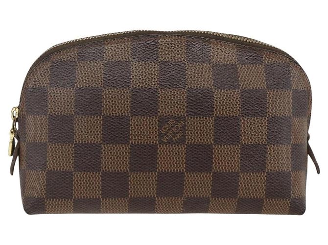LOUIS VUITTON Kosmetiktäschchen PM Damier Ebene N47516 Authentisch LV AMZ466 - Ansicht 13