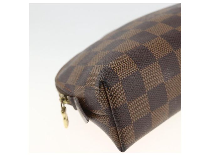 LOUIS VUITTON Kosmetiktäschchen PM Damier Ebene N47516 Authentisch LV AMZ466 - Ansicht 14