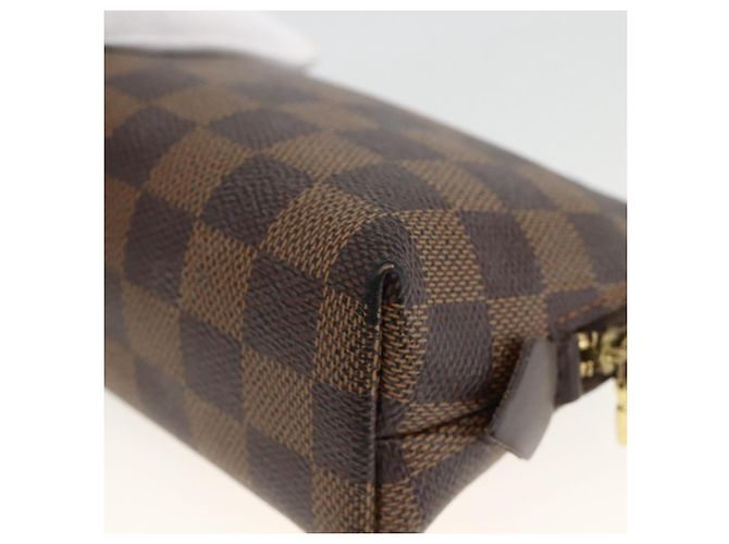 LOUIS VUITTON Kosmetiktäschchen PM Damier Ebene N47516 Authentisch LV AMZ466 - Ansicht 15