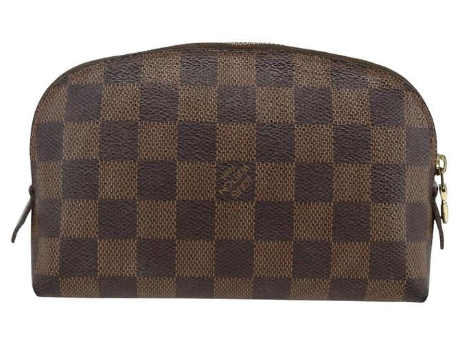 LOUIS VUITTON Kosmetiktäschchen PM Damier Ebene N47516 Authentisch LV AMZ466 - Ansicht 2