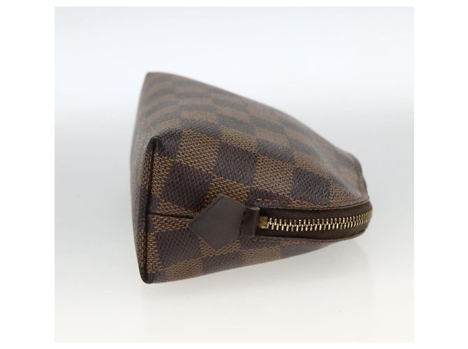 LOUIS VUITTON Kosmetiktäschchen PM Damier Ebene N47516 Authentisch LV AMZ466 - Ansicht 4