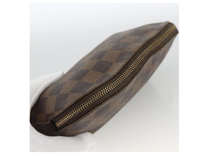LOUIS VUITTON Kosmetiktäschchen PM Damier Ebene N47516 Authentisch LV AMZ466 - Ansicht 5