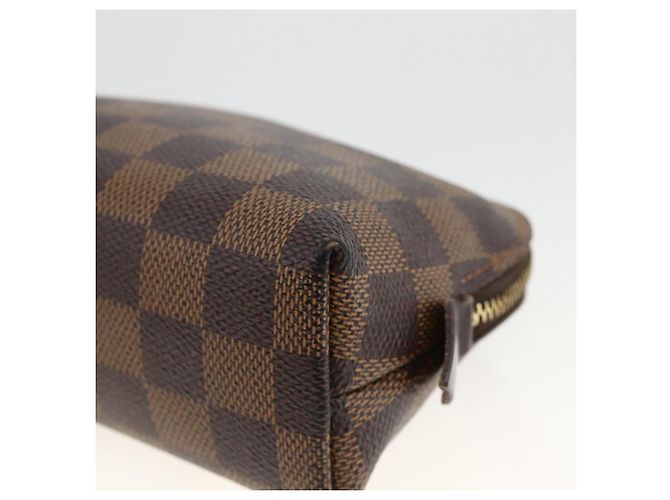 LOUIS VUITTON Kosmetiktäschchen PM Damier Ebene N47516 Authentisch LV AMZ466 - Ansicht 7