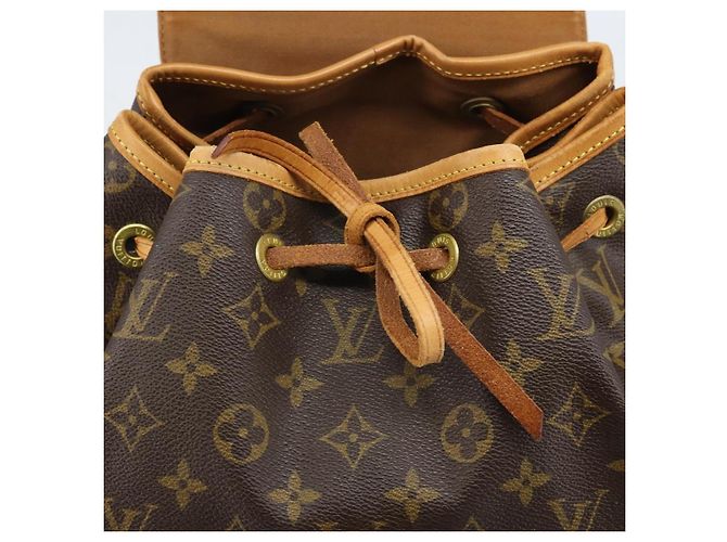 LOUIS VUITTON Zaino Monogram Montsouris GM M51135 LV Auth ARZ520A Monogramma - vista 11