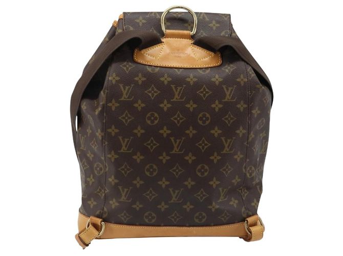 LOUIS VUITTON Zaino Monogram Montsouris GM M51135 LV Auth ARZ520A Monogramma - vista 2
