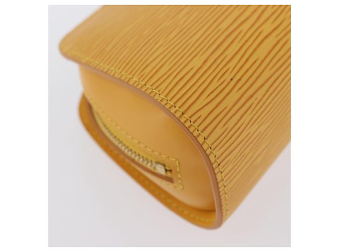 LOUIS VUITTON Poche Dauphine PM Epi Amarelo M48449 LV Auth ep13951 - vista 10