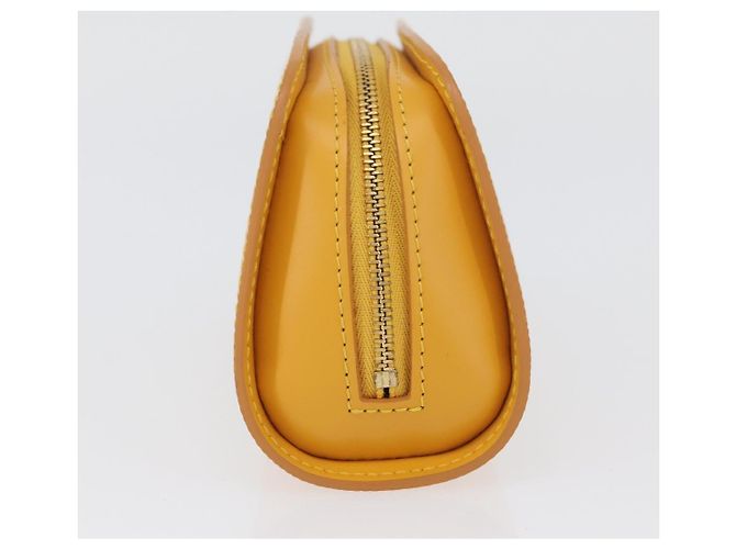 LOUIS VUITTON Poche Dauphine PM Epi Amarelo M48449 LV Auth ep13951 - vista 4