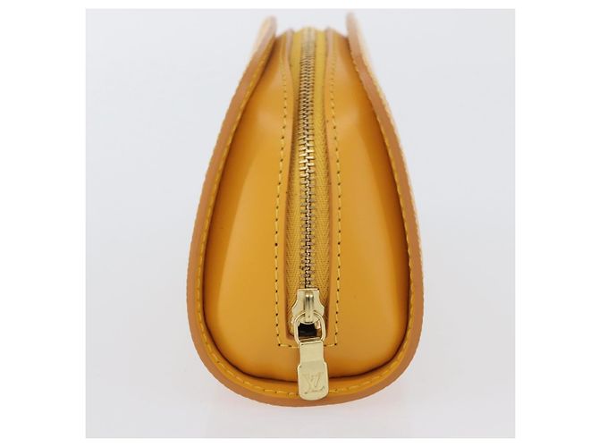 LOUIS VUITTON Poche Dauphine PM Epi Amarelo M48449 LV Auth ep13951 - vista 5
