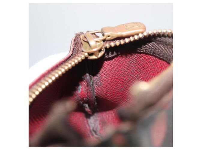 LOUIS VUITTON Monogramm Kirsche Pochette Cles Münzbörse M95042 LV Auth ARZ554 - Ansicht 11