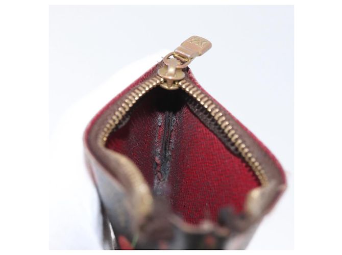 LOUIS VUITTON Monogramm Kirsche Pochette Cles Münzbörse M95042 LV Auth ARZ554 - Ansicht 21