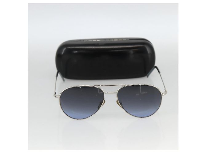 Gafas de sol GUCCI metal azul Auth bs34197 - vista 13